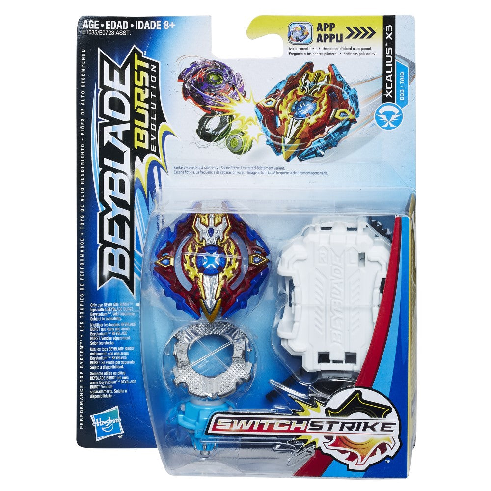 Kit Beyblade Burst - Roktavor R2 e Xcalius- Hasbro em Promoção na Kit Beyblade Burst - Roktavor R2 e Xcalius- Hasbro em Promoção na