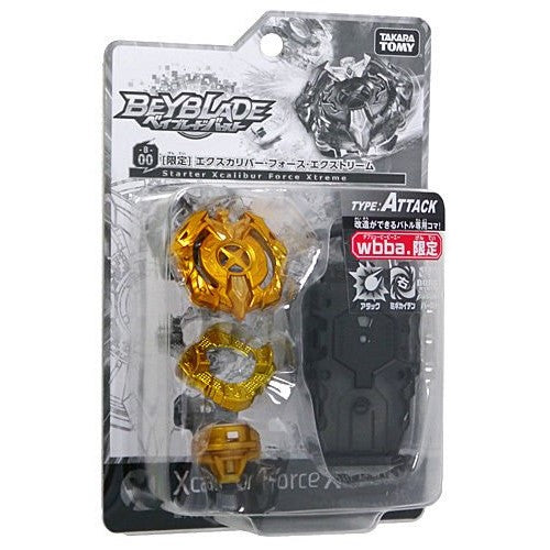 Toupie Beyblade B-00 Wbba Xcalibur Force Xtreme