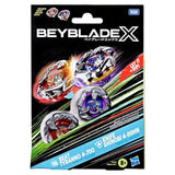 Vorderseite der Hasbro Verpackung mit Beat Tyranno 4-70Q und Knife Shinobi 4-80HN im Doppelpack
