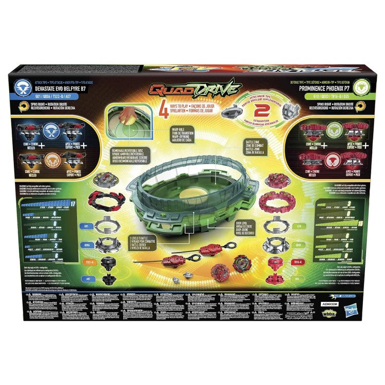 Beyblade Burst QuadDrive - Interstellar Drop Battle Set