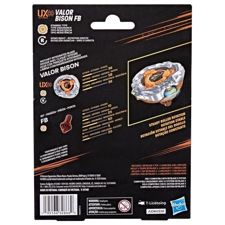 Beyblade X Valor Bison FB G3497