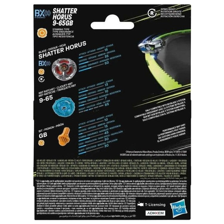 Beyblade X Shatter Horus 9-65GB G4567