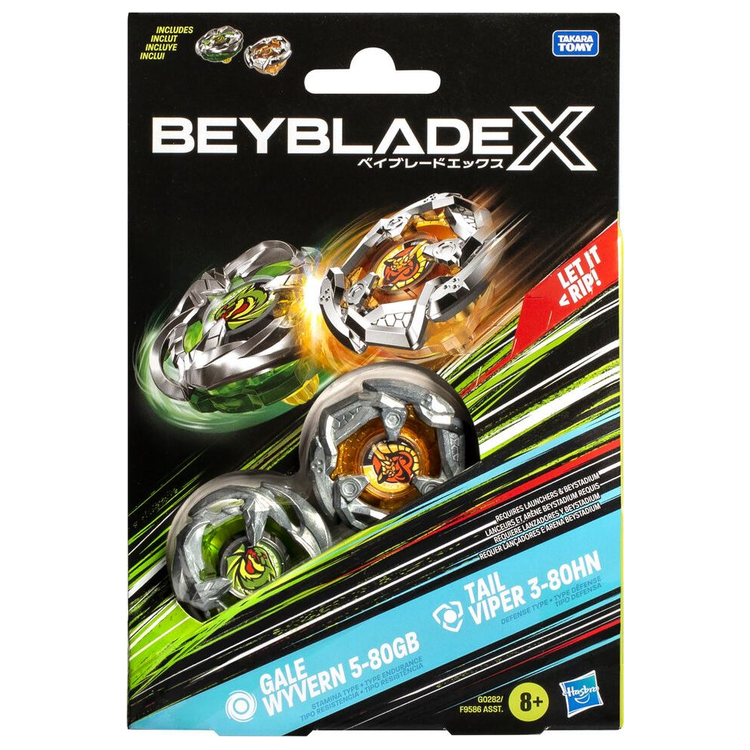 Gale Wyvern 5-80GB et Tail Viper 3-80HN
