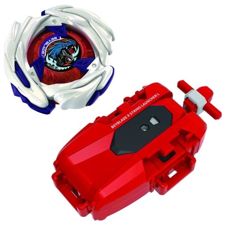 Inhalt des Meteoroid Dragoon Deluxe Left-Spin String Launcher Set