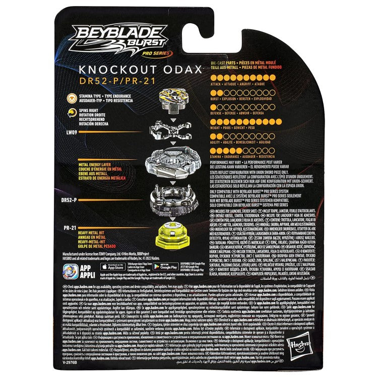 Toupie Beyblade ro Series Knockout Odax