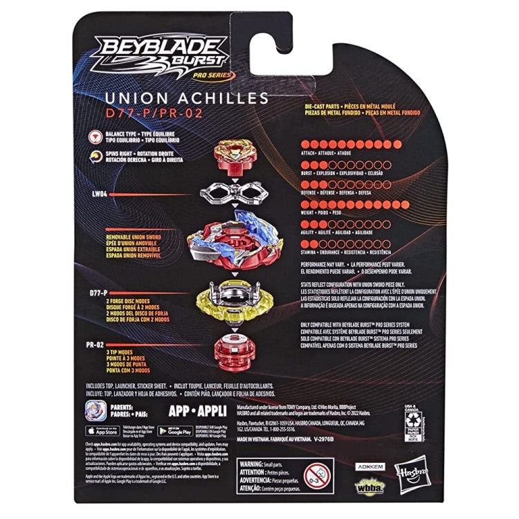Toupie Beyblade Pro Series Union Achilles 