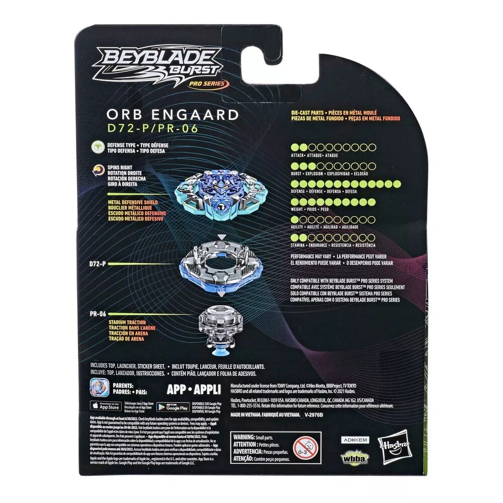 Beyblade Burst Kreisel Orb Engaard Sting-P Quest