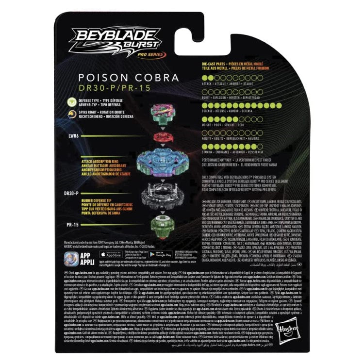 Beyblade Burst Kreisel Poison Cobra