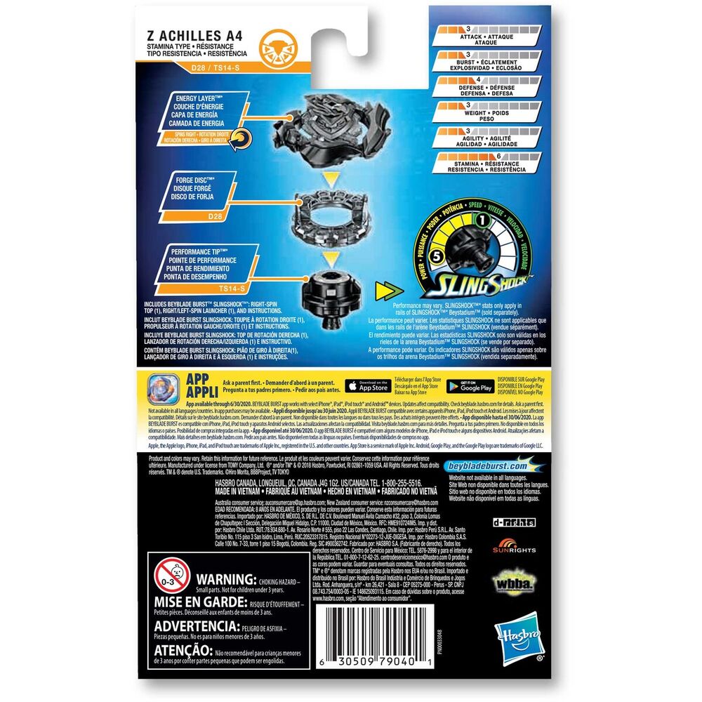 Z Achilles A4 8 Prevail-S